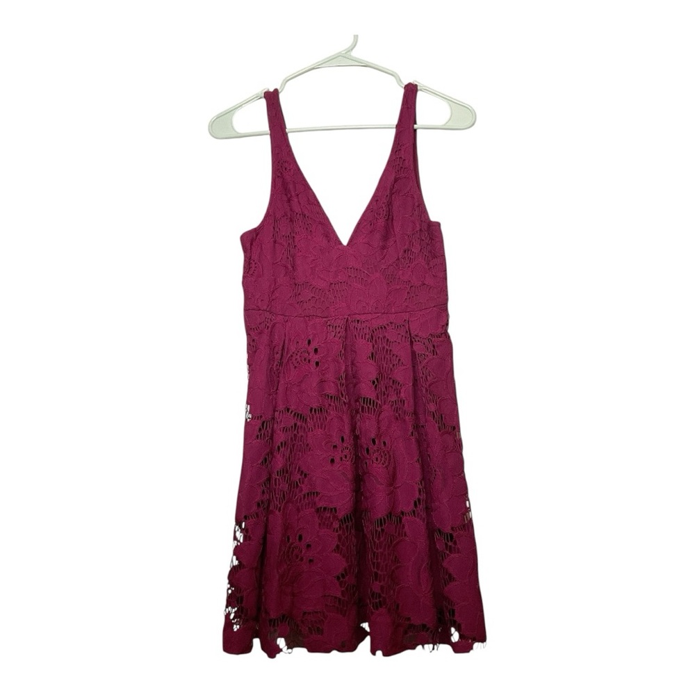 Women’s Free People Take the Town lace mini dress, size 4